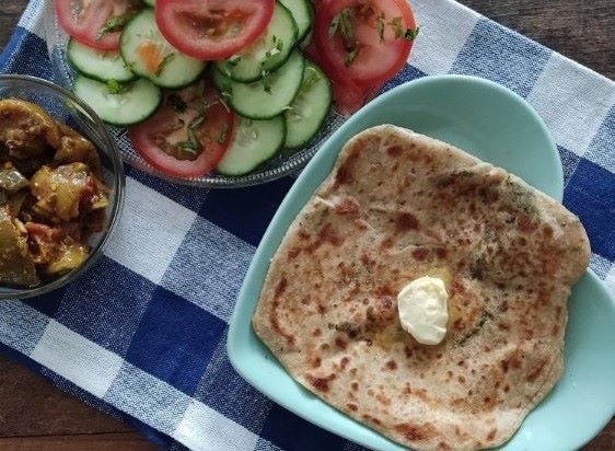 foodcazt ajwain paratha recipe