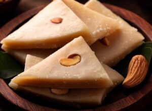 Kaju Katli with Milk Powder Recipe