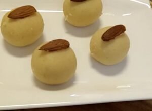 foodcazt Milk Powder Rava Ladoo Recipe