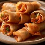 foodcazt veg spring roll recipe