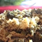 Instant Pot Spinach Rice Recipe